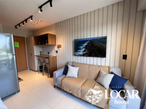 Flat luxo com varanda gourmet no Makia Resort em Muro Alto 4 pessoas